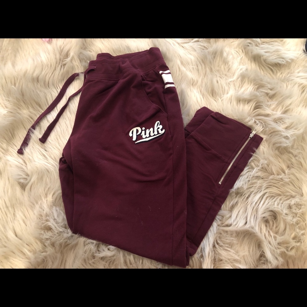 pink sweatpants